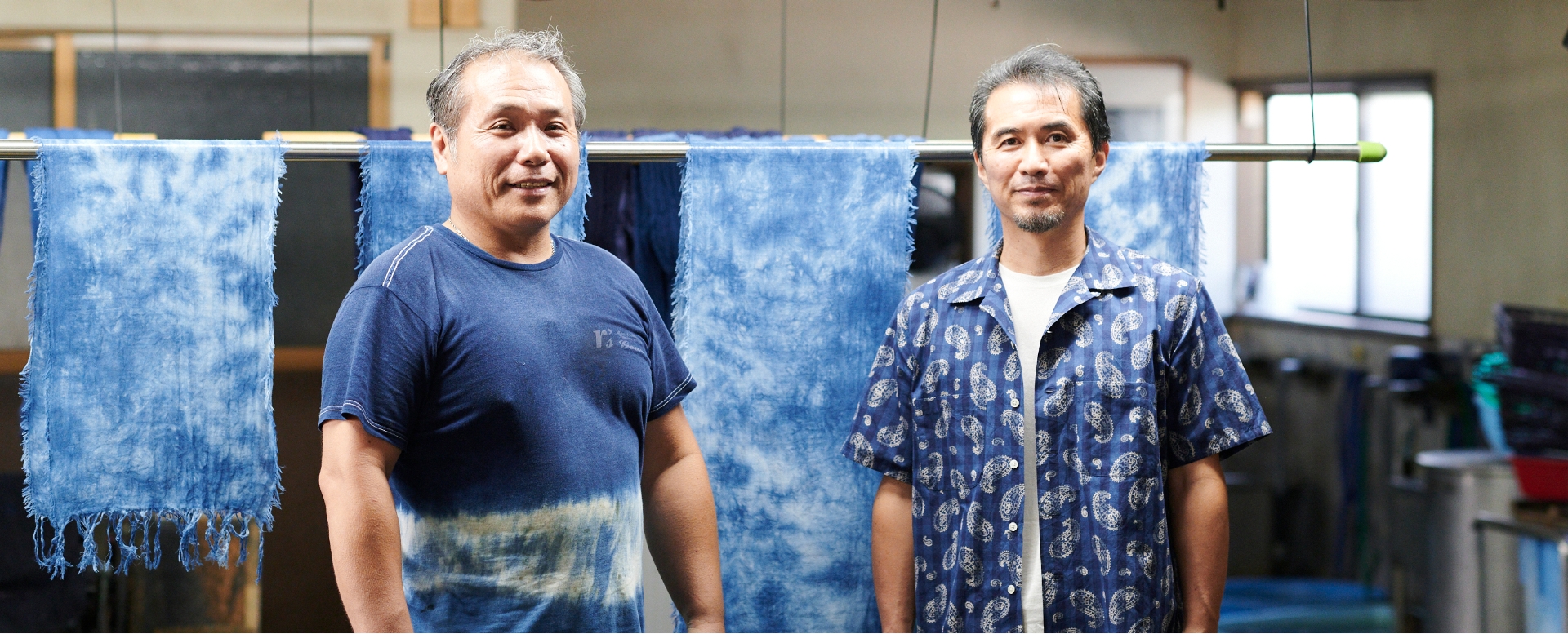 本藍染矢野工場 矢野 藍秀×オリム 西澤光晴
